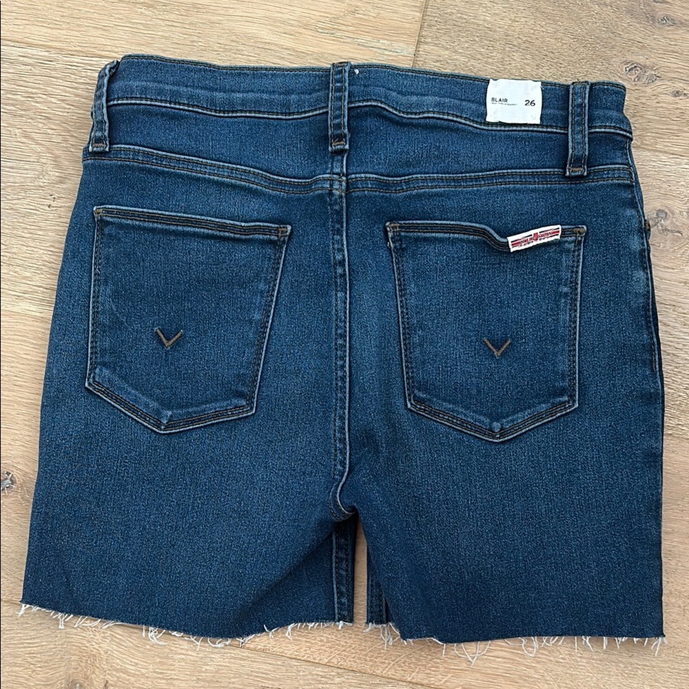 Hudson Jeans Dark Blue Denim Shorts